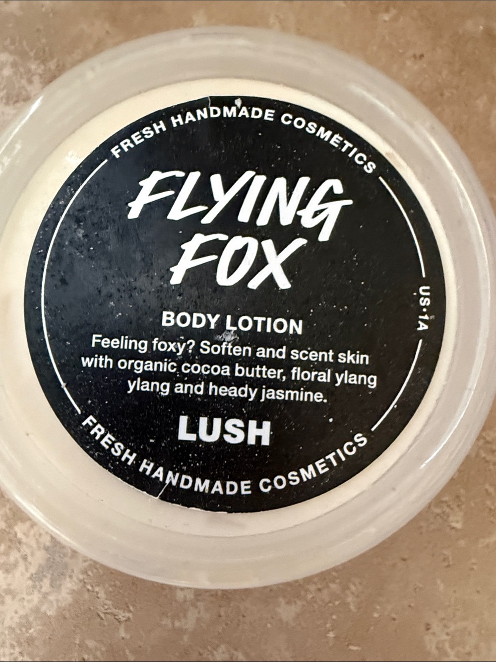 LUSH Flying Fox Body Lotion — August Kitchen Exclusive box item.